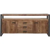 Profijt Meubel Dressoir Newhaven mangohout 80x180x43 cm