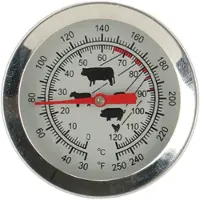 Esschert Design Bbq Vleesthermometer Zilver