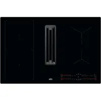 AEG CCE84543CB, Zwart, Inbouw, 77 cm, Inductiekookplaat met zones, Glas, 4 zones