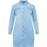 Vero moda Sila Mix Lang Mouw Jurk