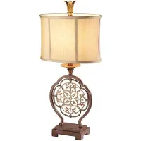 FEISS LED Tafellamp Marcella | 1X E27 Max 60W | British Bronze/Oxidized Bronze