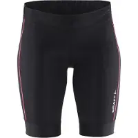 Craft Motion Short fietsbroek kort zwart met roze dames