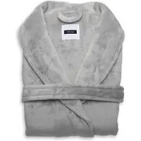 ISleep Cara Badjas Lang - Maat XL - Lichtgrijs