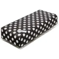 Hooodie Bagagedragerkussen Hooodie Big Cushie White Small Dots