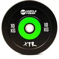 Muscle Power Bumper Plate Pro - Olympische Halterschijf 50 mm - 10 kg