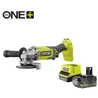 Ryobi RAG18125-1C40S | ONE+ | 18V | Li-ion | accu haakse slijper | set | 1x 4,0Ah accu | in tas | 125mm 5133005643