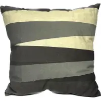 Madison sierkussen 45x45 cm Crooked stripe grey