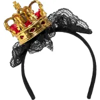 Boland Tiara koningin (zwart)