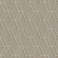 Dutch Wallcoverings DUTCH-WALLCOVERINGS-Behang-Hexagonal-grijs
