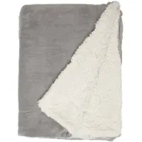 Unique living | lars coral fleece/suede plaid 150x200cm