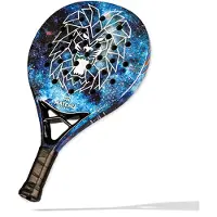 Matchu Sports Junior padel racket - Lion - Blauw - 100% carbon frame, fiberglass toplaag