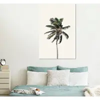 MuchoWow Wanddecoratie Metaal - Aluminium Schilderij Industrieel - Palmboom - Groen - Natuur - Bladeren - 100x150 cm - Dibond - Foto op aluminium - Industriële muurdecoratie - Voor de woonkamer/slaapkamer