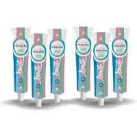 Ben & Anna BEN&ANNA - Toothpaste Smile with Fluoride Coco Mania - 75ml - 6 Pak - Voordeelverpakking