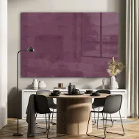 MuchoWow Glasschilderij 180x120 cm - Schilderij acrylglas - Leer - Roze - Dieren - Foto op glas - Schilderijen