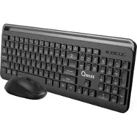 Qware Rotherham Draadloze Muis & Toetsenbord - Zwart