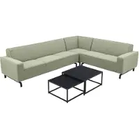 Van der Garde Tuinmeubelen VDG Boavista/Royalty loungeset - hoekbank rechts - Heritage leaf - 5-delig