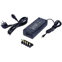 Classic Universele voedingsadapter 24V / 5A / 120W met 5 verwisselbare pluggen / zwart