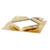 Höfats Kandelaar Square Candle Goud (Set van 4)