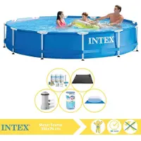 Intex Framezwembad, rond - 366x76 cm - 6-delig, model S31594