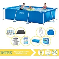 Intex Rechthoekig zwembad - 300x200x75 cm - 9-delig - Model S30218