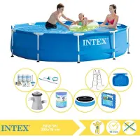 Intex Framezwembad, rond - 305x76 cm - 9-delig, model S31506