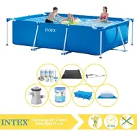 Intex Rechthoekig zwembad - 300x200x75 cm - 8-delig - Model S30225