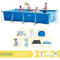 Intex Rechthoekig zwembad - 450x220x84 cm - 8-delig - Model S30299