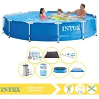 Intex Framezwembad, rond - 366x76 cm - 8-delig, model S31587