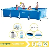 Intex Rechthoekig zwembad - 450x220x84 cm - 7-delig - Model S30306