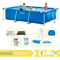 Intex Rechthoekig zwembad - 300x200x75 cm - 9-delig - Model S30224