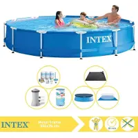 Intex Framezwembad, rond - 366x76 cm - 7-delig, model S31590