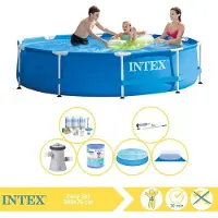 Intex Framezwembad, rond - 305x76 cm - 7-delig, model S31526