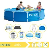 Intex Framezwembad, rond - 305x76 cm - 9-delig, model S31521