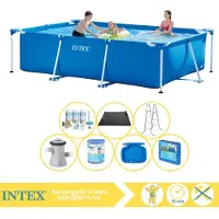 Intex Rechthoekig zwembad - 300x200x75 cm - 8-delig - Model S30180