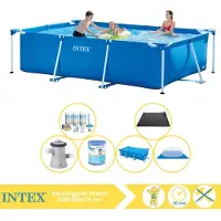 Intex Rechthoekig zwembad - 300x200x75 cm - 7-delig - Model S30223