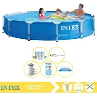 Intex Framezwembad, rond - 366x76 cm - 6-delig, model S31602