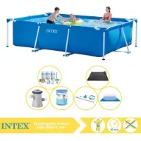 Intex Rechthoekig zwembad - 300x200x75 cm - 7-delig - Model S30198