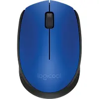 Logitech M171 Draadloze muis Draadloos Blauw Geschikt voor linkshandigen