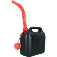 Carpoint Jerrycan Kunststof Zwart/rood 5l