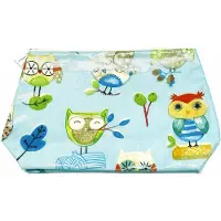 Vagabond - Toilettas - XXL- Large Sack - "Olly" - Afwasbaar - Gelamineerd Katoen - afmeting: 34 x 10 x 22 cm.
