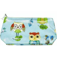 Vagabond - Toilettas - Medium Sack - "Olly" - Afwasbaar - Gelamineerd Katoen - afmeting: 29 x 8 x 15 cm.