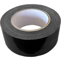Kortpack - Duct-tape 50mm breed x 50mtr lang - Zwart - 24 rollen - Kerndiameter: 76mm - Reparatietape - Ducktape - Ducttape - (021.0103)