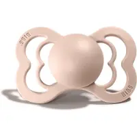 BIBS Fopspeen Supreme Natuurruber - Blush/Blush