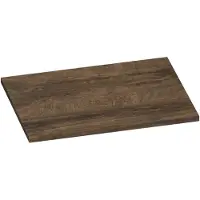 Brauer Ocean Slim Topblad 60x46cm MFC - Grove (18 Mm) - Badkamermeubels - Wastafelbladen - 8720359350213