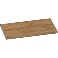 Brauer Ocean Medium Topblad 80x46cm MFC - Chateau (36 Mm) - Badkamermeubels - Wastafelbladen - 8720359350565