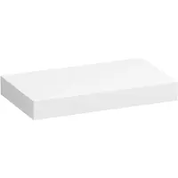 Brauer Creek Wastafelblad 80x50x10cm MDF - Mat Wit - Badkamermeubels - Wastafelbladen - 8720359388711