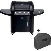 Boretti Robusto gasbarbecue met beschermhoes