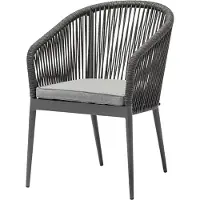 AVH-Collectie Lissabon dining tuinstoel rope stapelbaar