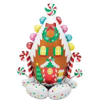 Anagram - Airloonz - Gingerbread House 81 x 129 cm