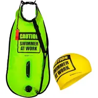 Buddyswim Caution Swimmer At Work Boei 28l